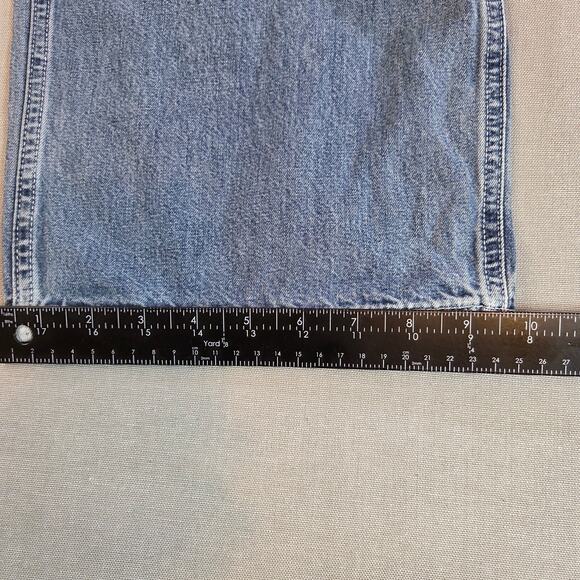 GAP Super Wide Jeans 34x34 Light Wash Denim Made in Mexico Y2K 2000s - Picture 10 of 12
